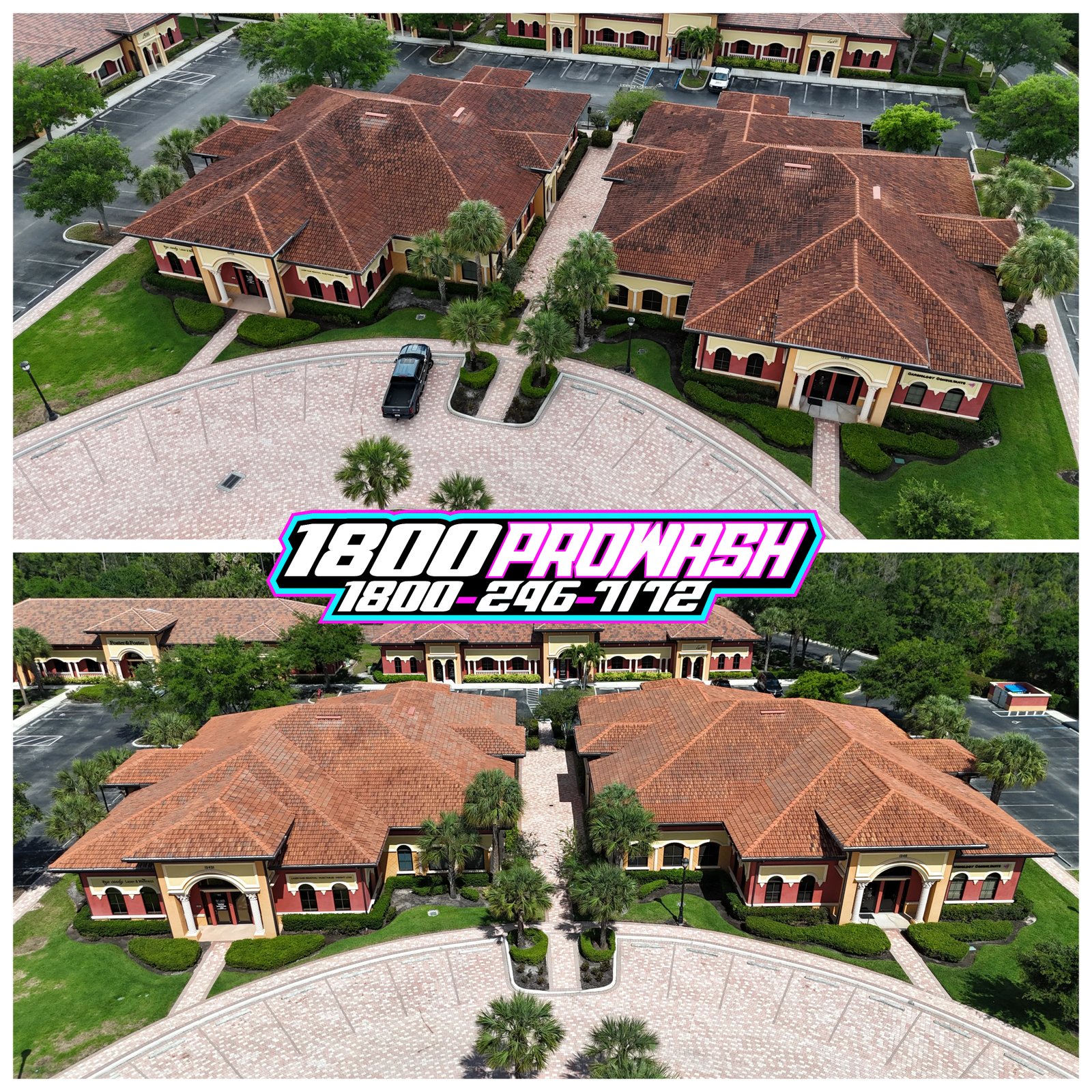 Commercial Roof Cleaning - 1800 ProWash Fort Myers FL