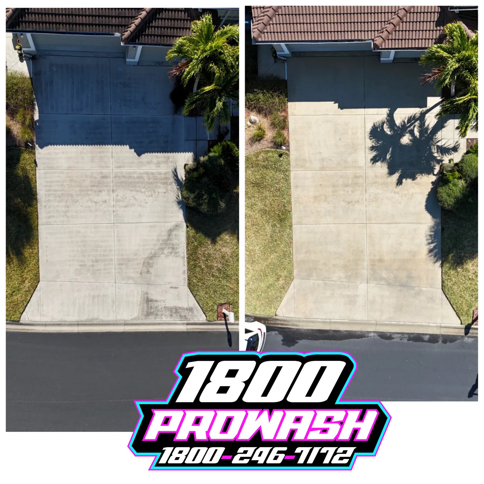 Driveway Cleaning - 1800 ProWash Fort Myers FL