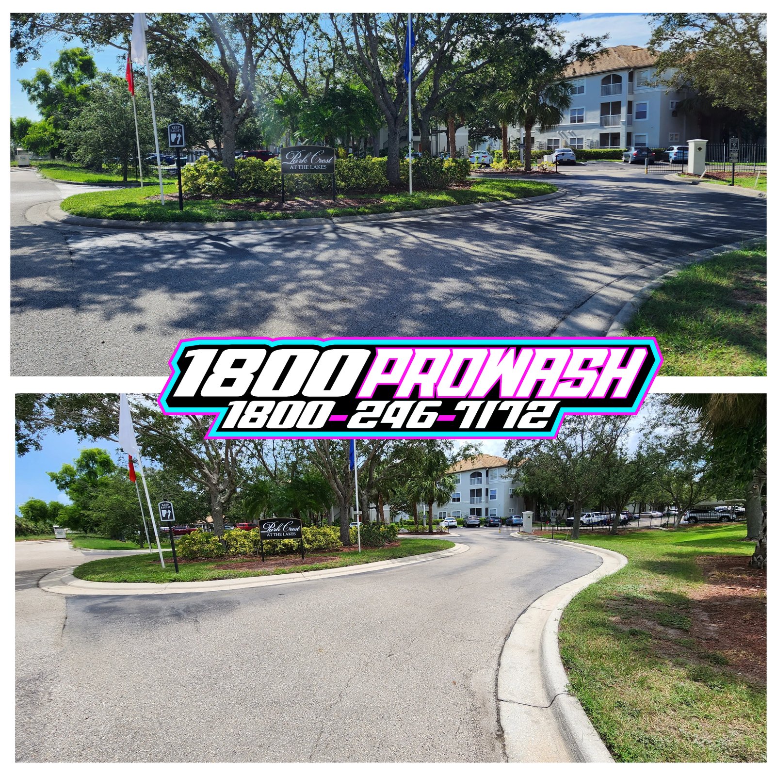 HOA Entrance Cleaning - 1800 ProWash Fort Myers FL