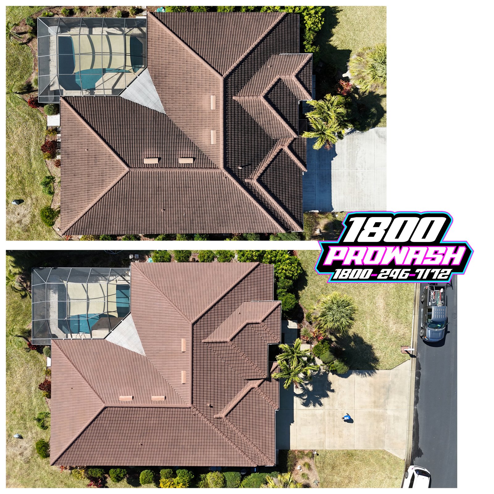 Roof Cleaning - 1800 ProWash Fort Myers FL