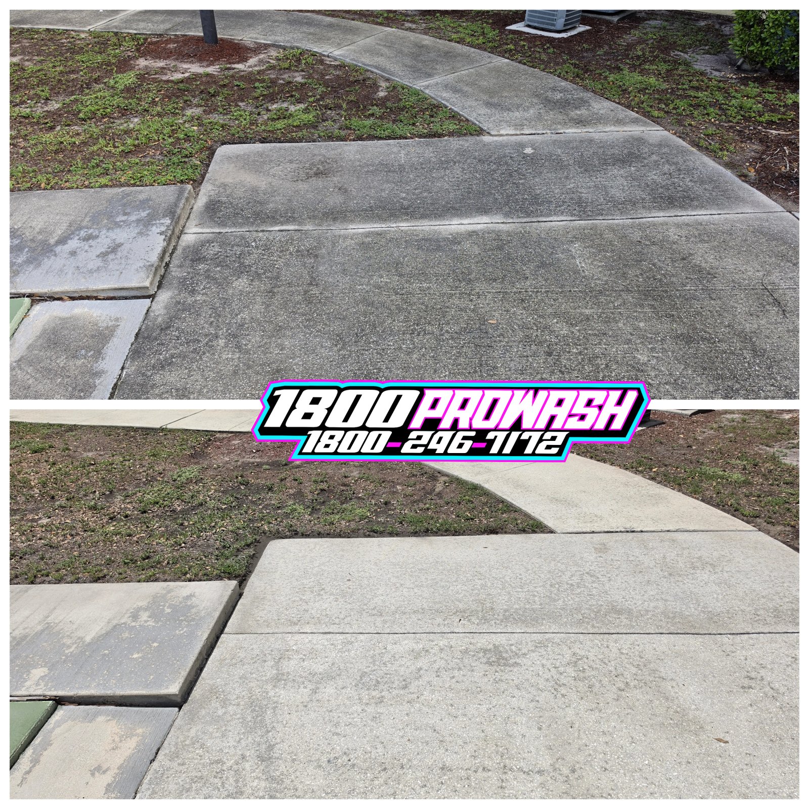 Sidewalk Cleaning - 1800 ProWash Fort Myers FL