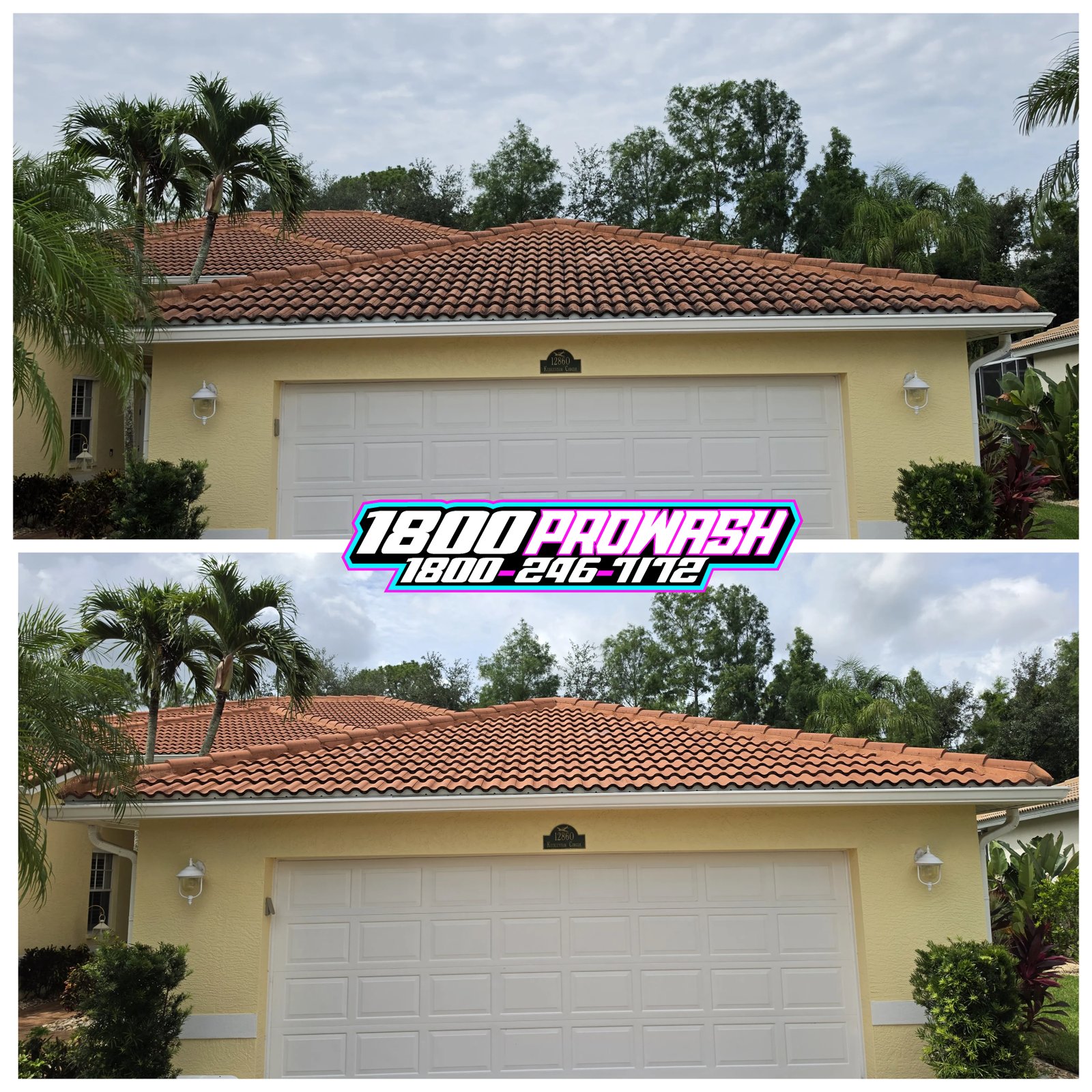 Tile Roof Cleaning - 1800 ProWash Fort Myers FL
